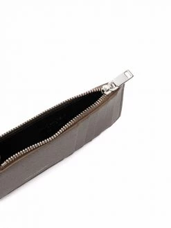 Saint Laurent zip-up leather cardholder