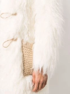 Saint Laurent Montgomery shearling coat