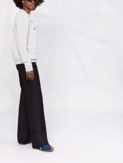 Saint Laurent Snoopy slogan-print sweatshirt