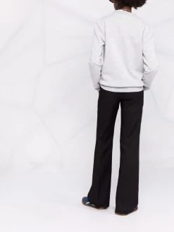 Saint Laurent Snoopy slogan-print sweatshirt