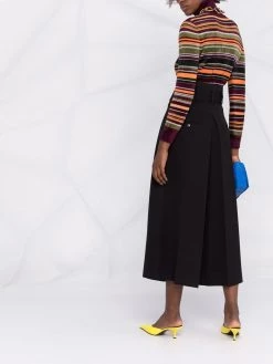 Saint Laurent striped roll-neck jumper