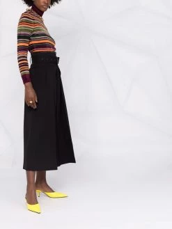 Saint Laurent striped roll-neck jumper