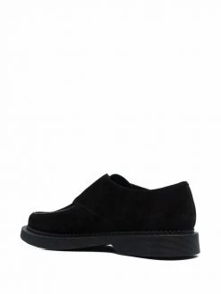 Saint Laurent buckle-fastening almond-toe loafers