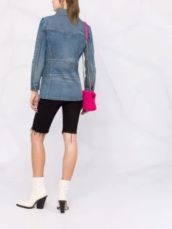 Saint Laurent multi-pocket denim jacket