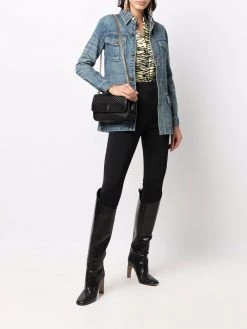 Saint Laurent Victoire logo-plaque satchel bag