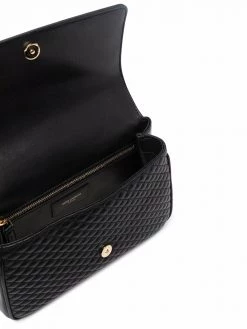 Saint Laurent Victoire logo-plaque satchel bag