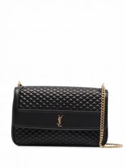 Saint Laurent Victoire logo-plaque satchel bag