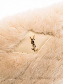 Saint Laurent envelope puffer clutch bag