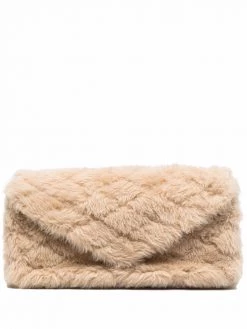 Saint Laurent envelope puffer clutch bag