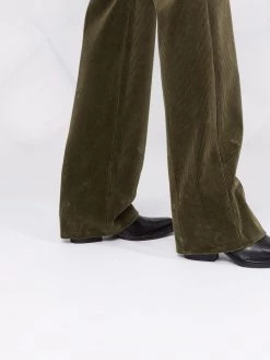 Saint Laurent corduroy bootcut trousers