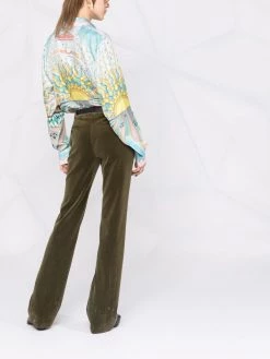 Saint Laurent corduroy bootcut trousers