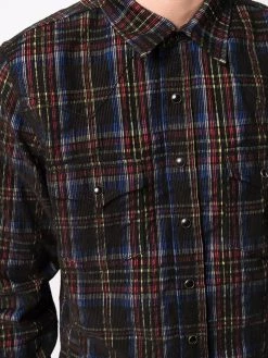 Saint Laurent check-print shirt