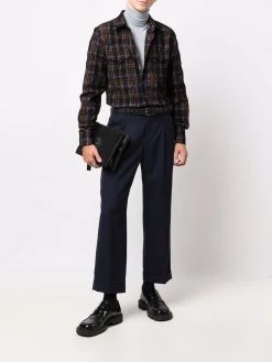 Saint Laurent check-print shirt