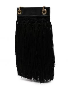 Saint Laurent fringe-detail shoulder bag
