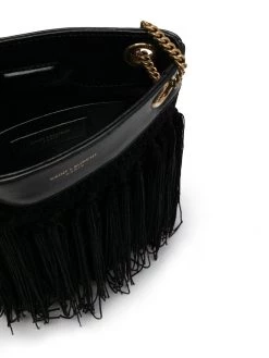 Saint Laurent fringe-detail shoulder bag