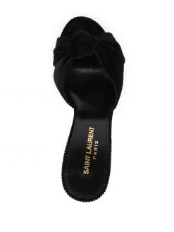 Saint Laurent knot-detail open-toe sandals