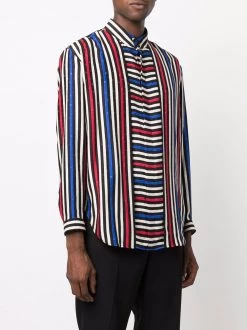 Saint Laurent striped silk shirt