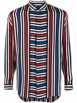 Saint Laurent striped silk shirt