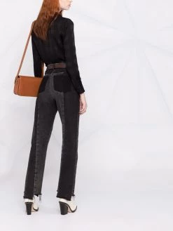 Saint Laurent check-pattern long-sleeve shirt