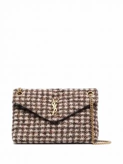 Saint Laurent LouLou tweed shoulder bag