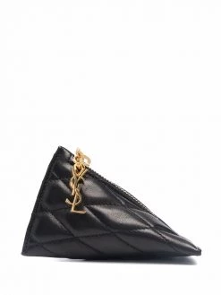 Saint Laurent Berlingo quilted charm accessory