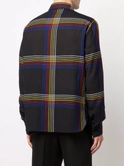 Saint Laurent checked wool shirt