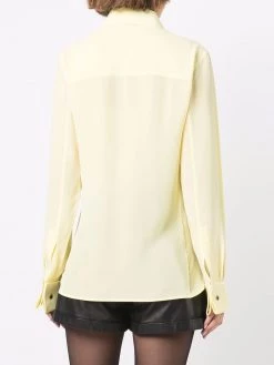 Saint Laurent button-up silk shirt