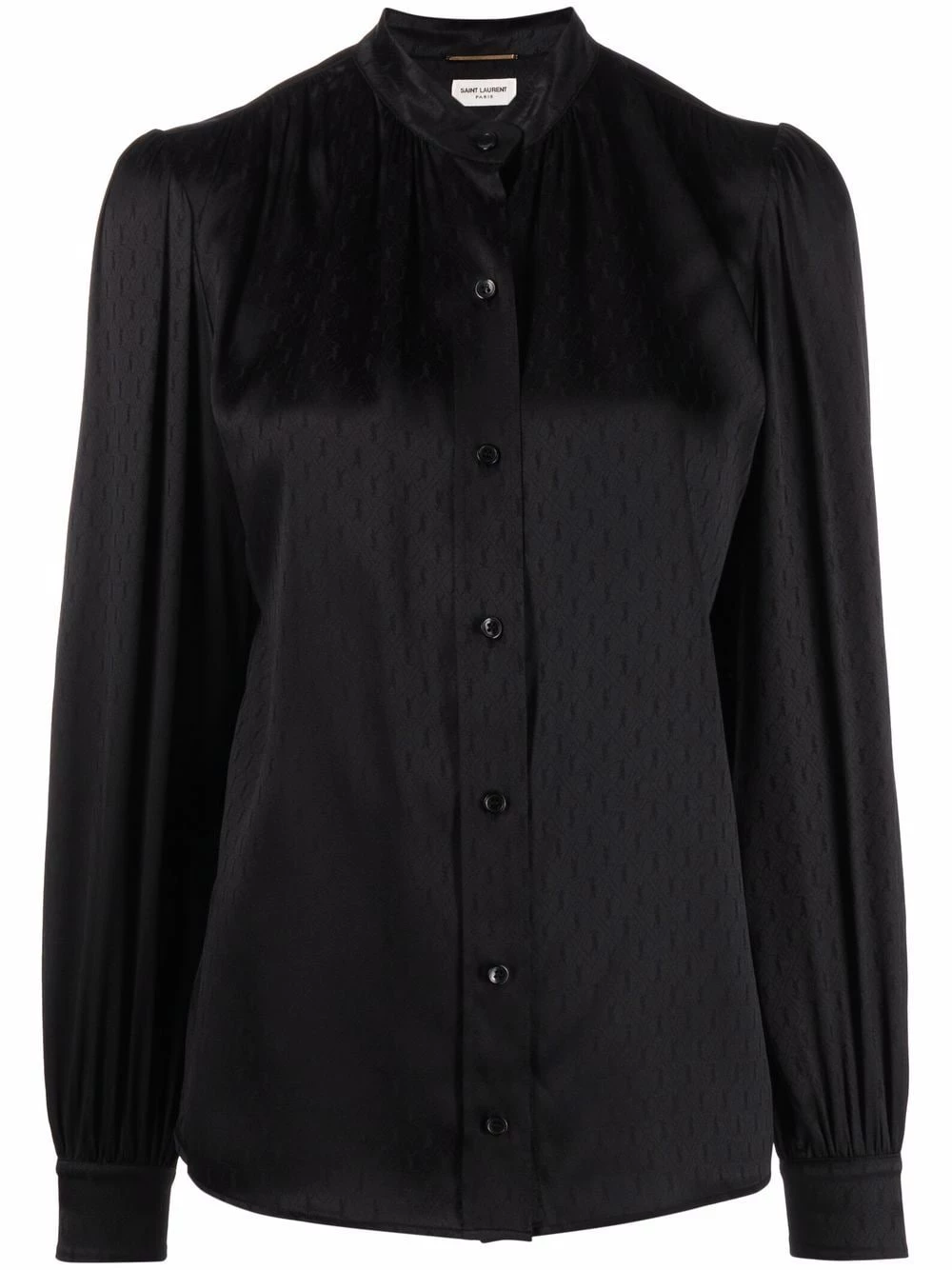 Saint Laurent monogram pattern blouse