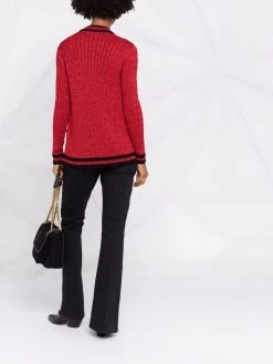 Saint Laurent cable knit cardigan