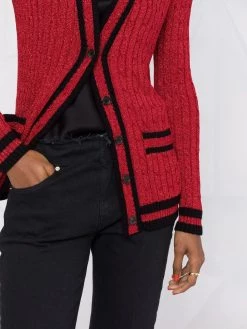 Saint Laurent cable knit cardigan