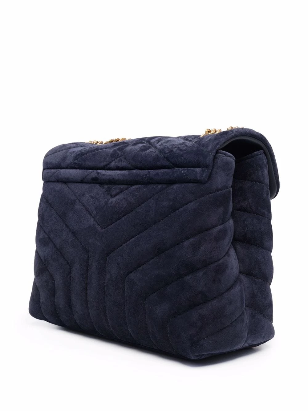 Saint Laurent suede Loulou shoulder bag