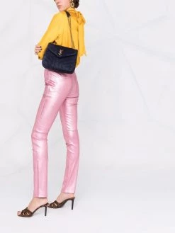 Saint Laurent suede Loulou shoulder bag