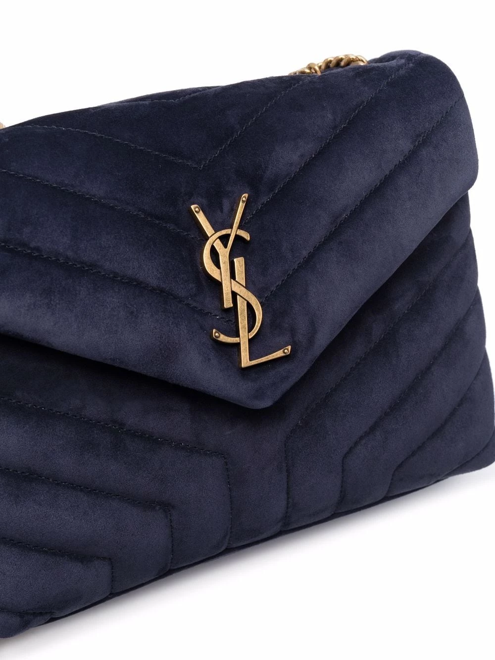 Saint Laurent suede Loulou shoulder bag