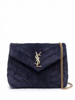 Saint Laurent suede Loulou shoulder bag