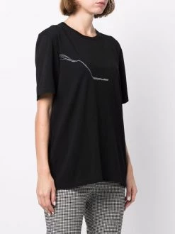Saint Laurent logo-print cotton T-shirt