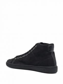 Saint Laurent mid-top lace-up sneakers