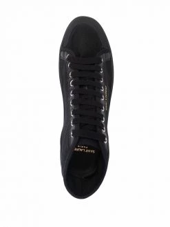 Saint Laurent mid-top lace-up sneakers