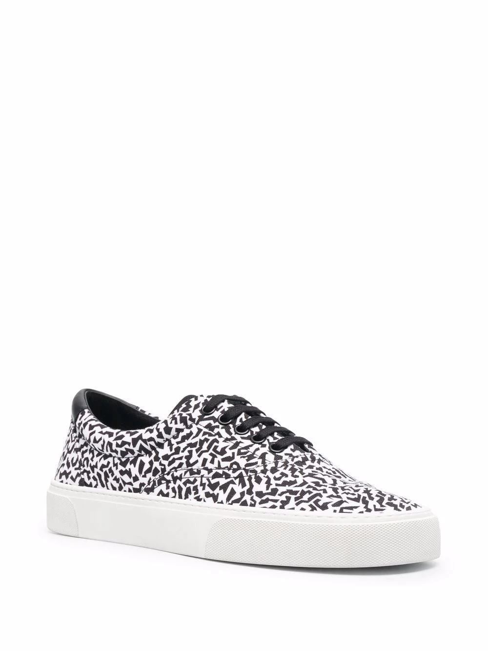 Saint Laurent Venice sparkle-print low-top sneakers