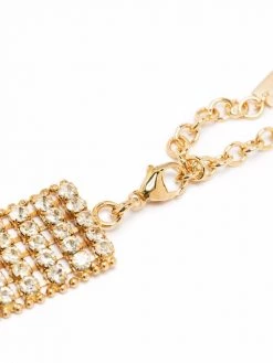 Saint Laurent crystal-embellished strass choker