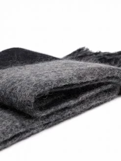 Saint Laurent logo-print scarf