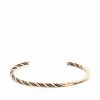 Saint Laurent thin twisted bracelet