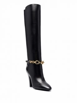 Saint Laurent Le Maillon knee-high boots