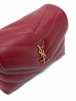 Saint Laurent Loulou Toy quilted clutch bag