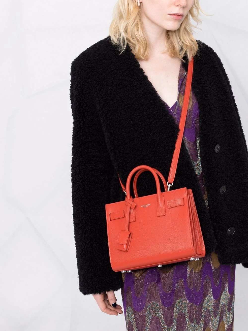 Saint Laurent nano Sac de Jour tote