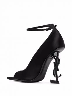 Saint Laurent Opyum square-toe sandals
