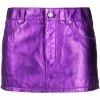 Saint Laurent iridescent mini skirt