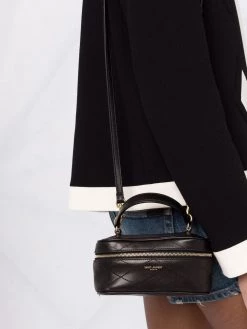 Saint Laurent East/West Vanity quilted bag