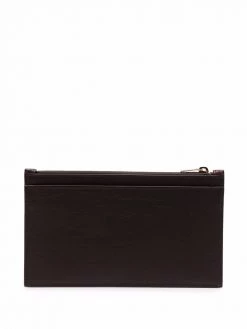 Saint Laurent heart-print leather wallet