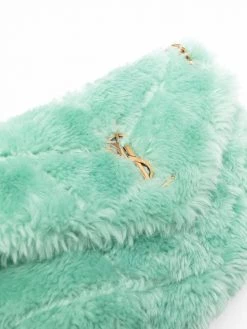 Saint Laurent small Loulou Puffer shearling shoulder bag