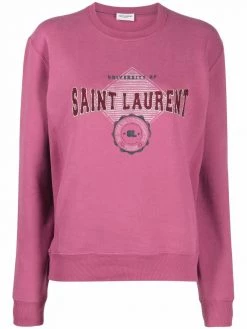 Saint Laurent University of Saint Laurent print sweatshirt